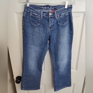 Vanilla Jeans size 9 capri jeans